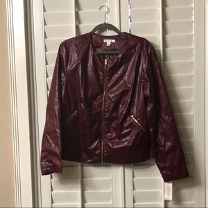 John Paul Richard Vegan Jacket NWT